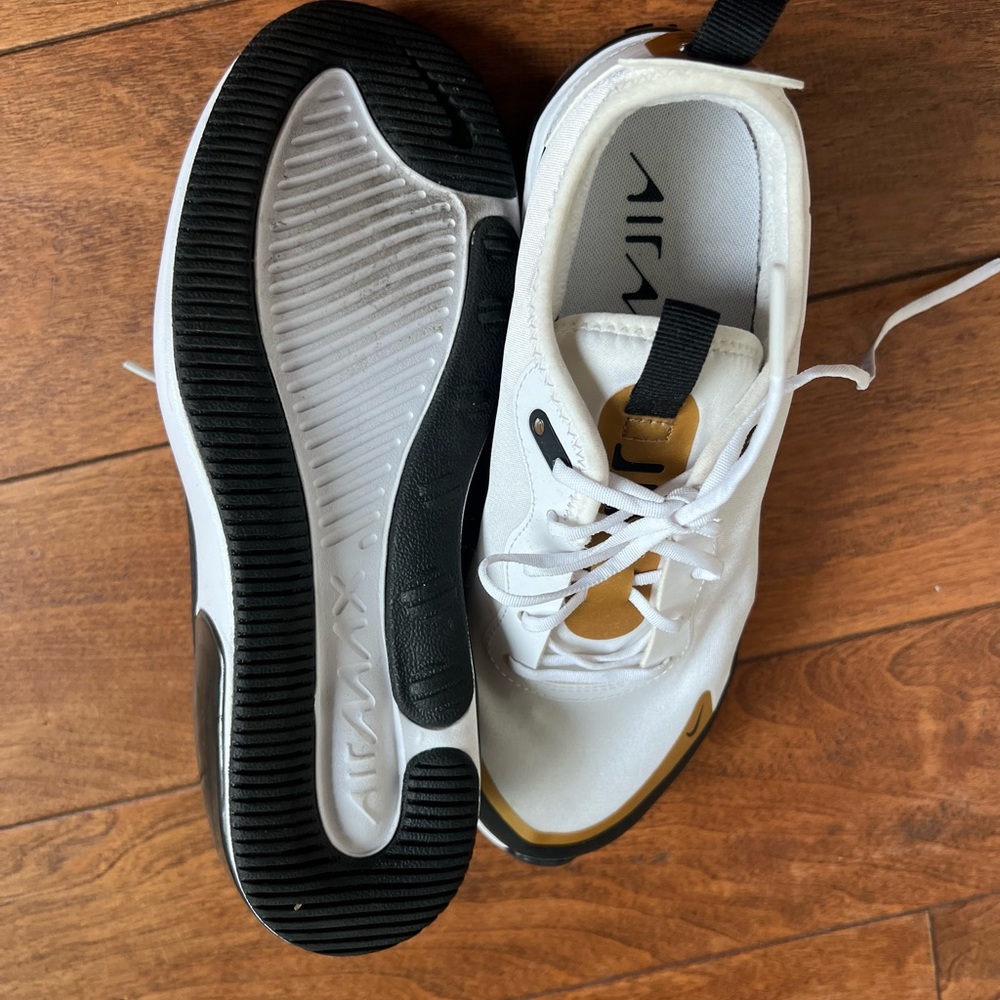 Nike Air Max Dia White Black Metallic Gold